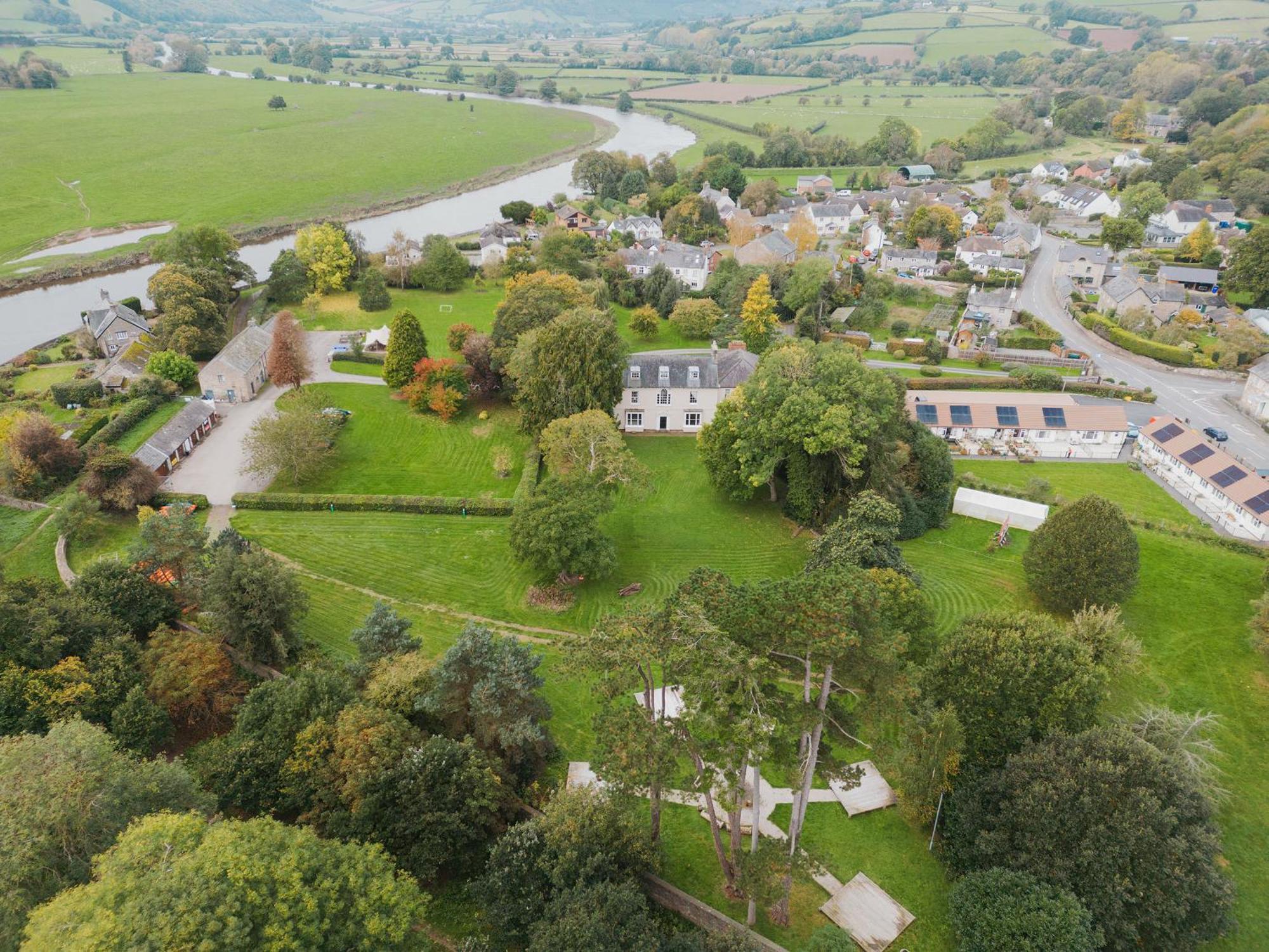 River Wye Hostel Glasbury Exterior foto